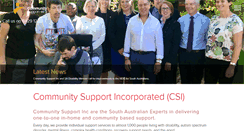 Desktop Screenshot of csisa.org.au